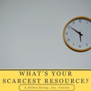 What’s Your Scarcest Resource?